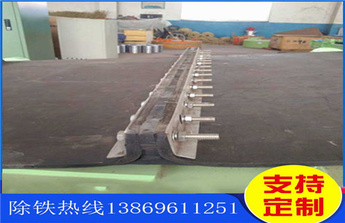 永磁除鐵器，青海永磁除鐵器距離皮帶高度_參數(shù)_內部磁塊安裝方法_青海永磁除鐵器距離皮帶高度規(guī)格型號價格 