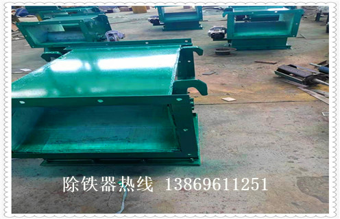 管道除鐵器，管道除鐵器永磁自動除鐵器_遠(yuǎn)力管道除鐵器永磁自動除鐵器12000高斯 可定制工作原理_安裝示意圖 