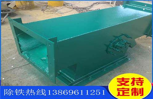 管道除鐵器，上海管道除鐵器型號_上海管道除鐵器型號廠家應(yīng)用安裝示意圖型12000高斯_可定制工作原理